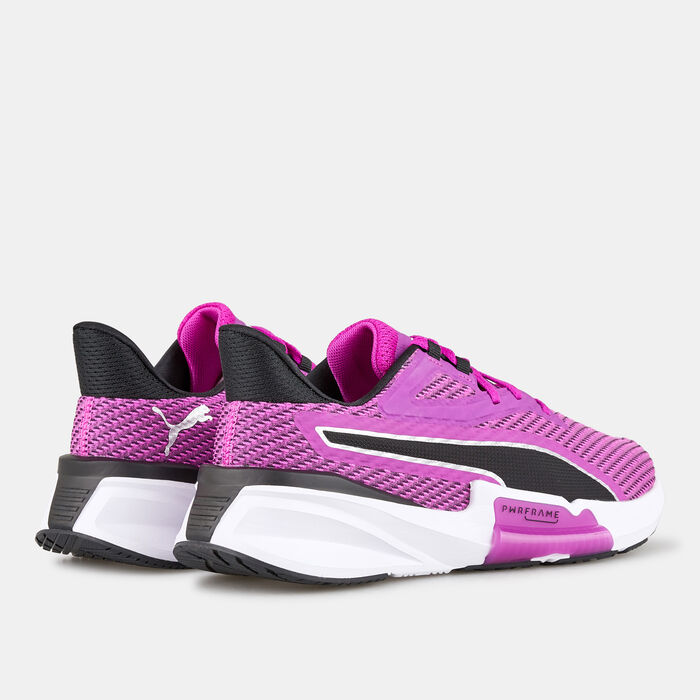 PUMA Women's PWRFrame Training Shoe Purple image number 2