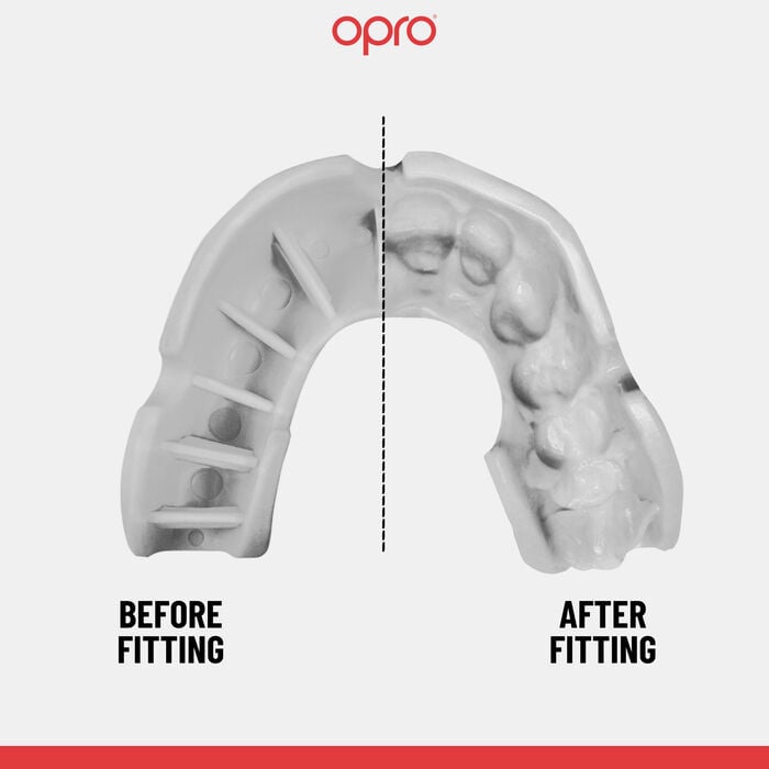 OPRO Self-Fit UFC Bronze-Level MMA Mouth Guard White OPRO Self-Fit UFC Bronze-Level MMA Mouth Guard White image number 3