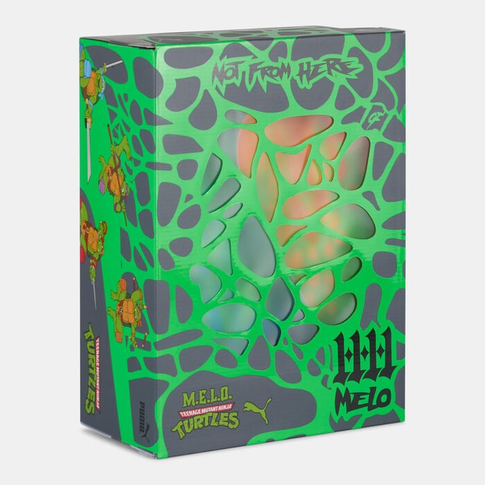 PUMA Men's x LAMELO BALL x TMNT MB.04 Basketball Shoes Green PUMA Men's x LAMELO BALL x TMNT MB.04 Basketball Shoes Green image number 6