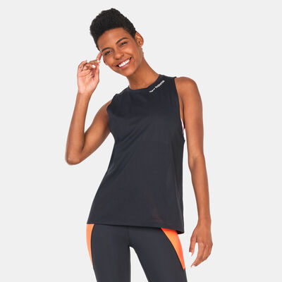 New Balance Women's Relentless Heathertech Tank Top Black