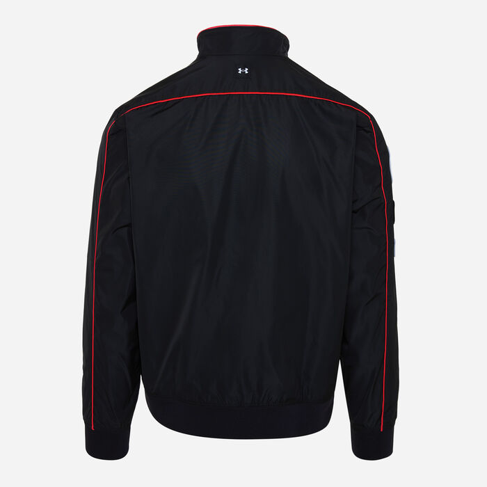 Under Armour Men's Project Rock Warmup Training Jacket Black image number 1