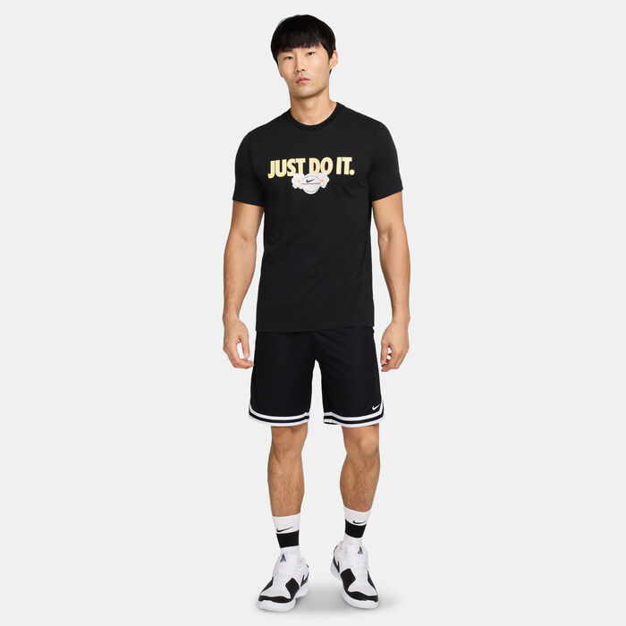 Nike Men's Dri-FIT Basketball T-Shirt Black image number 2