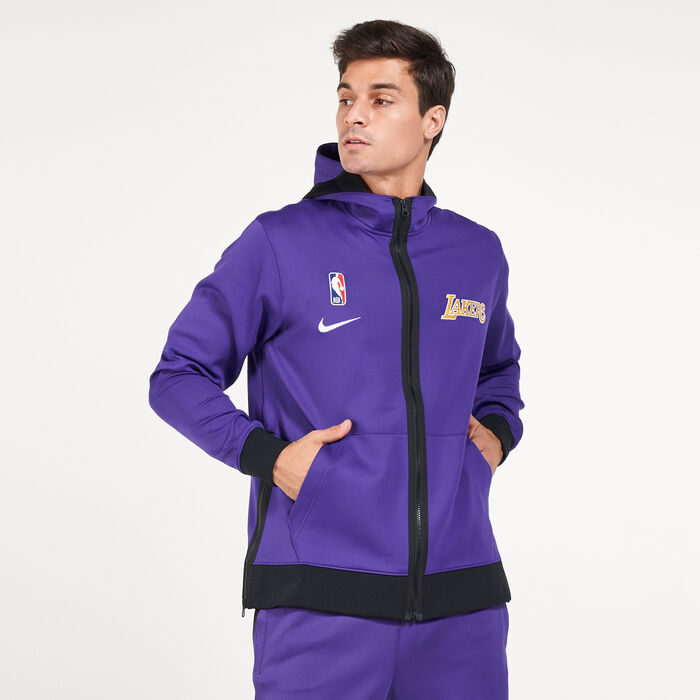 Los Angeles Lakers Showtime City Edition Men's Nike Therma Flex NBA Hoodie