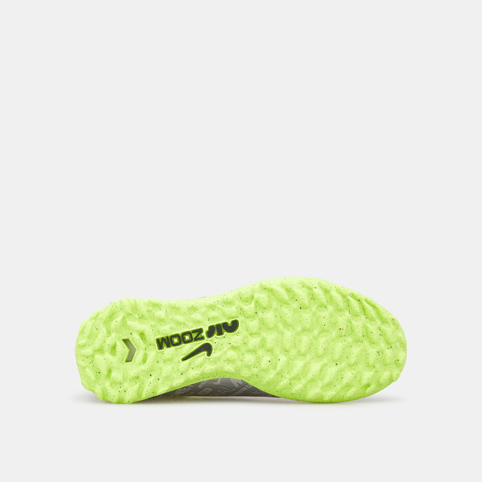 Nike Kids' Zoom Mercurial Vapor 15 Academy XXV Turf Ground Shoe Silver image number 3