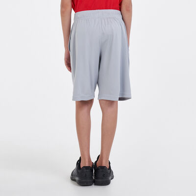 Under Armour Kids' UA Prototype 2.0 Logo Shorts Grey Under Armour Kids' UA Prototype 2.0 Logo Shorts Grey
