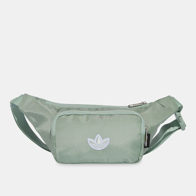 adidas Originals Premium Essentials Waist Bag Green adidas Originals Premium Essentials Waist Bag Green