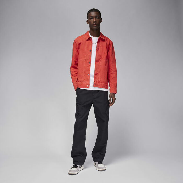 Jordan Men's Essentials Chicago Jacket Red Jordan Men's Essentials Chicago Jacket Red image number 4