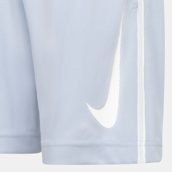 Nike Kids' Dri-FIT HBR Shorts (Younger Kids) Blue image number 4
