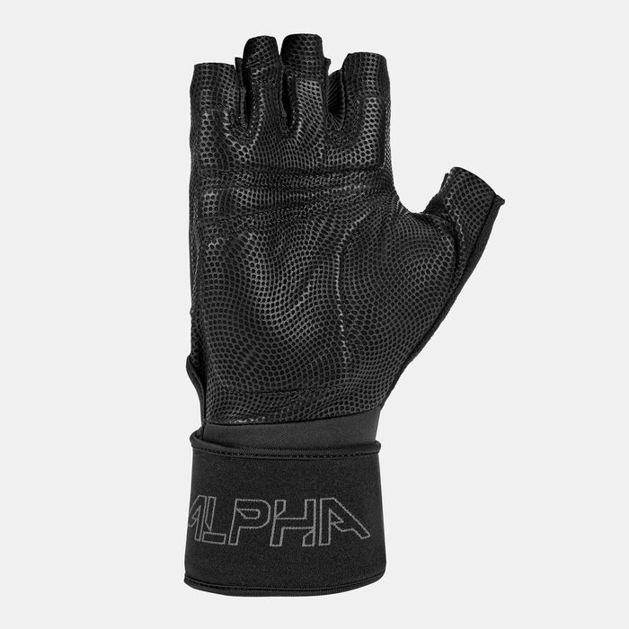 Nike Alpha Elite Training Gloves Black Nike Alpha Elite Training Gloves Black image number 1