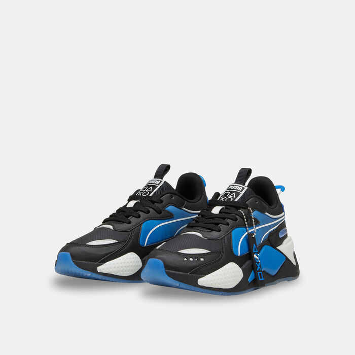 PUMA Kids' x PLAYSTATION RS-X Shoes Black PUMA Kids' x PLAYSTATION RS-X Shoes Black image number 1