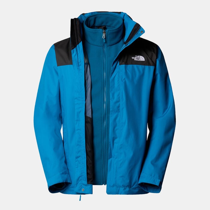 The North Face Men's Evolve II Triclimate 3-in-1 Jacket Blue The North Face Men's Evolve II Triclimate 3-in-1 Jacket Blue image number 2