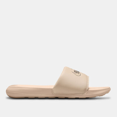 Nike Women's Victori One Slides Beige Nike Women's Victori One Slides Beige