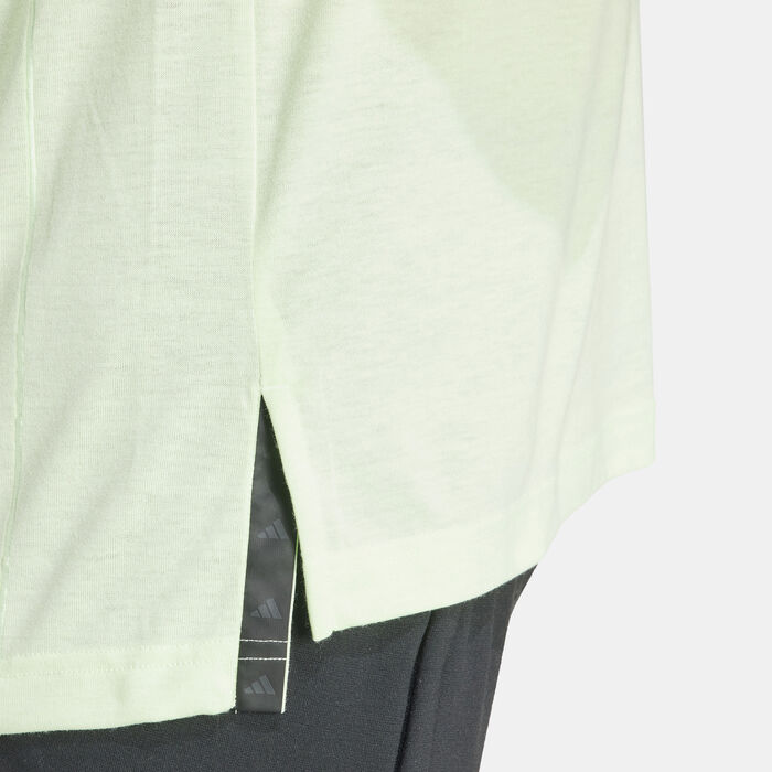 adidas Men's Yoga T-Shirt Green adidas Men's Yoga T-Shirt Green image number 4