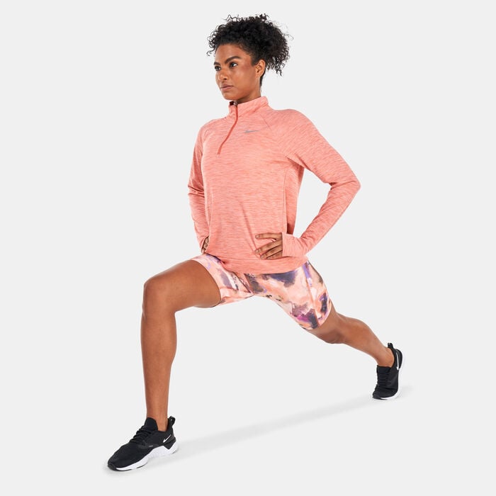 Nike Women's Pacer T-Shirt Peach Nike Women's Pacer T-Shirt Peach image number 2