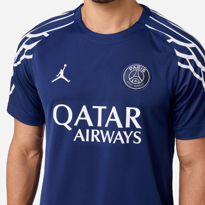 Jordan Men's Paris Saint-Germain 24/25 4th Replica Football Jersey Blue image number 3