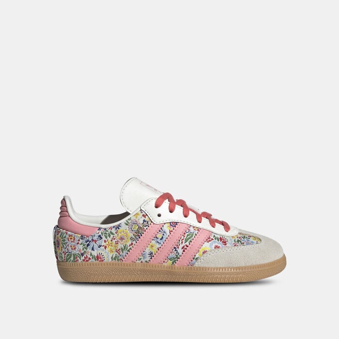 adidas Originals Kids' Samba OG x Liberty London Shoes Multi-Color adidas Originals Kids' Samba OG x Liberty London Shoes Multi-Color image number 0