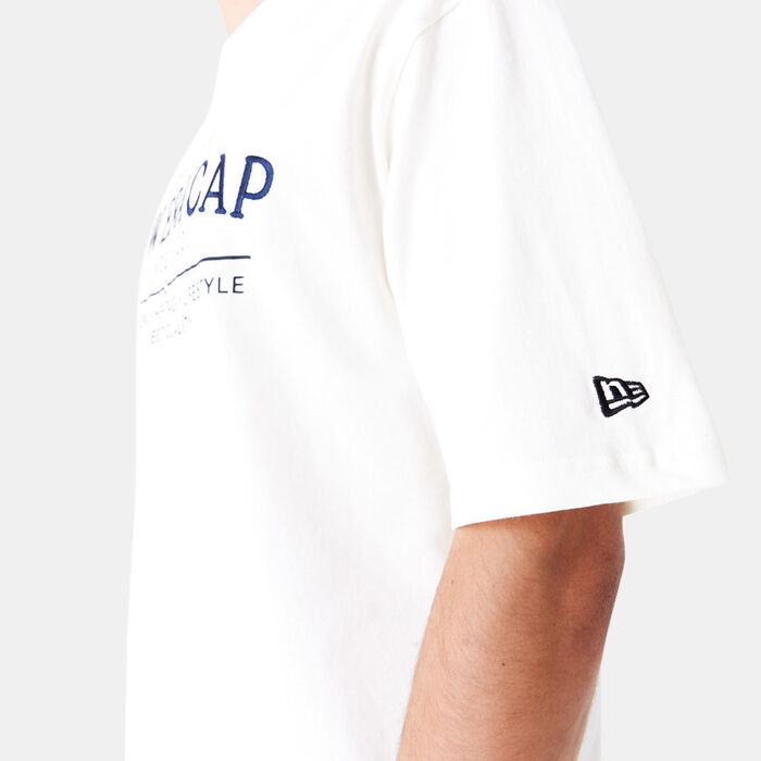 New Era Men's Graphic Print T-Shirt White New Era Men's Graphic Print T-Shirt White image number 3