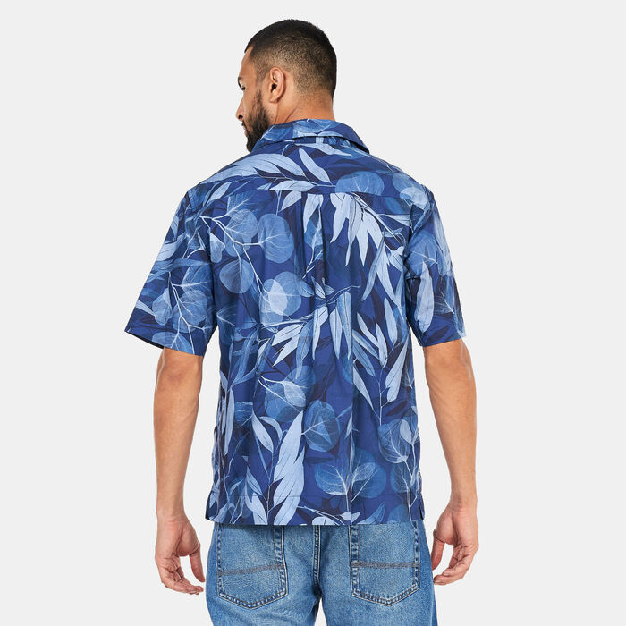 Timberland Men's Natural Summer Refibra Graphic T-Shirt Blue Timberland Men's Natural Summer Refibra Graphic T-Shirt Blue image number 1