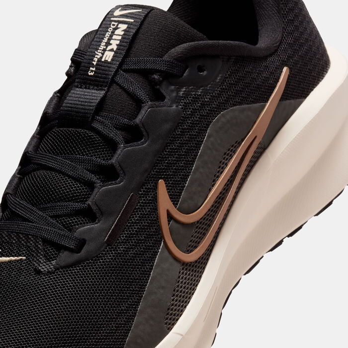 Nike Women's Downshifter 13 Road Running Shoes Black image number 4