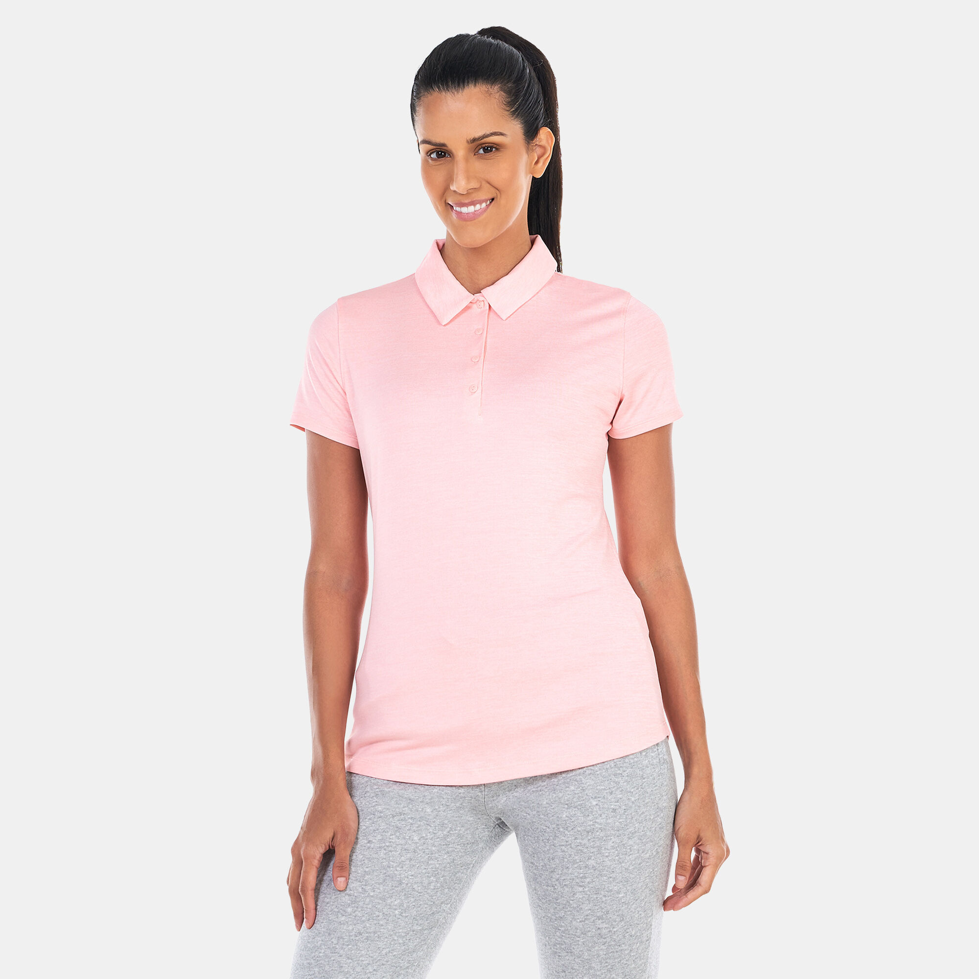 Women s UA Playoff Polo Shirt Pink Under Armour in KSA SSS