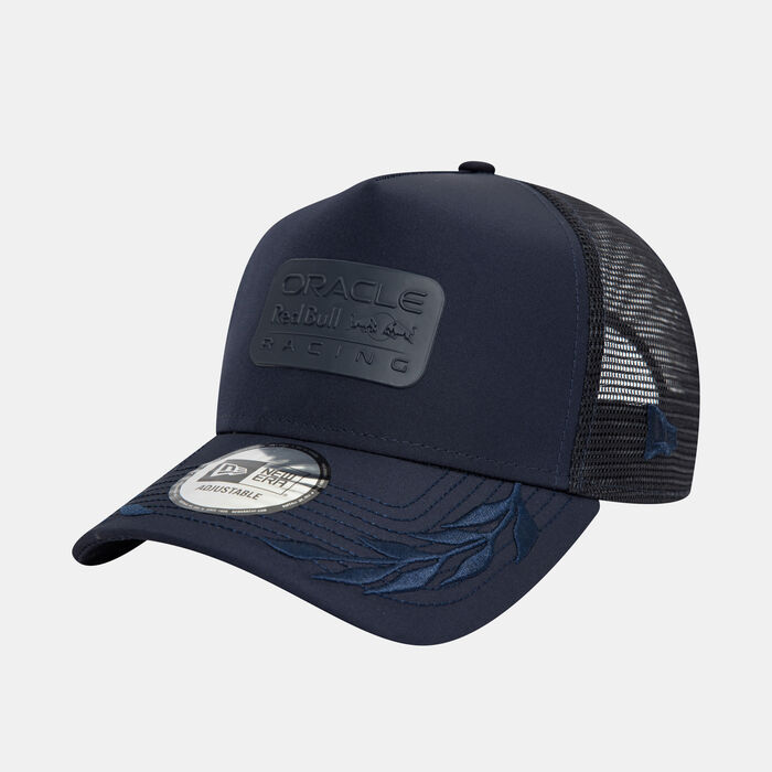 New Era Men's F1 Red Bull Racing Tonal E-Frame Trucker Cap Blue image number 2