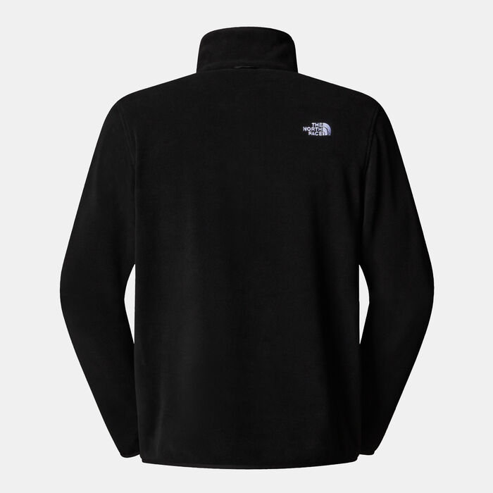 The North Face Men’s Glacier Fleece Jacket Black The North Face Men’s Glacier Fleece Jacket Black image number 1