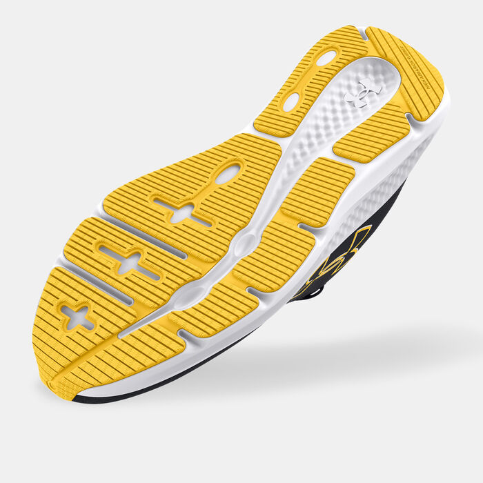 Under Armour Men's Charged Pursuit 3 Big Logo Running Shoes Grey Under Armour Men's Charged Pursuit 3 Big Logo Running Shoes Grey image number 3