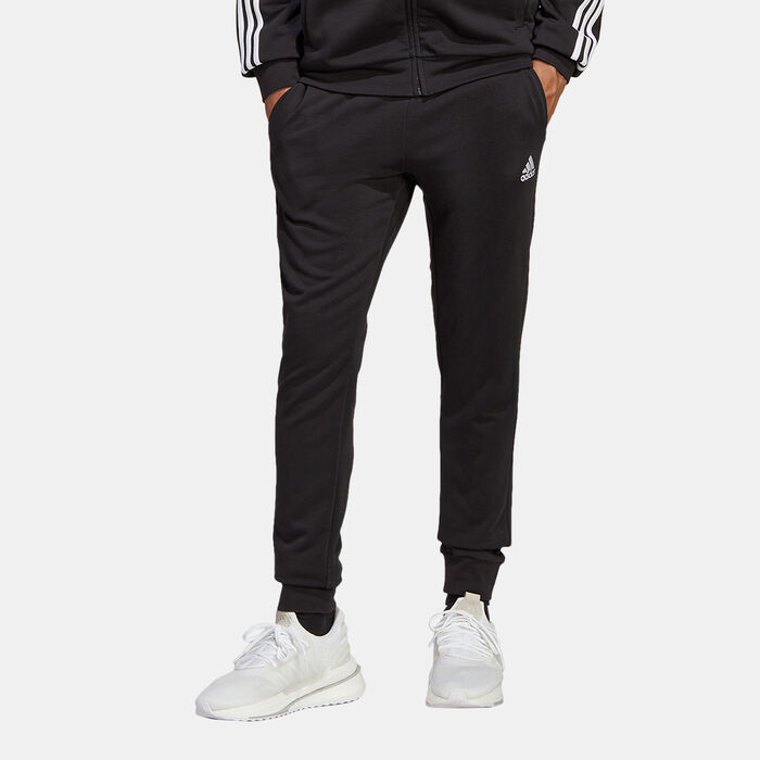 adidas Men's Basic 3-Stripes French Terry Tracksuit Black adidas Men's Basic 3-Stripes French Terry Tracksuit Black image number 2