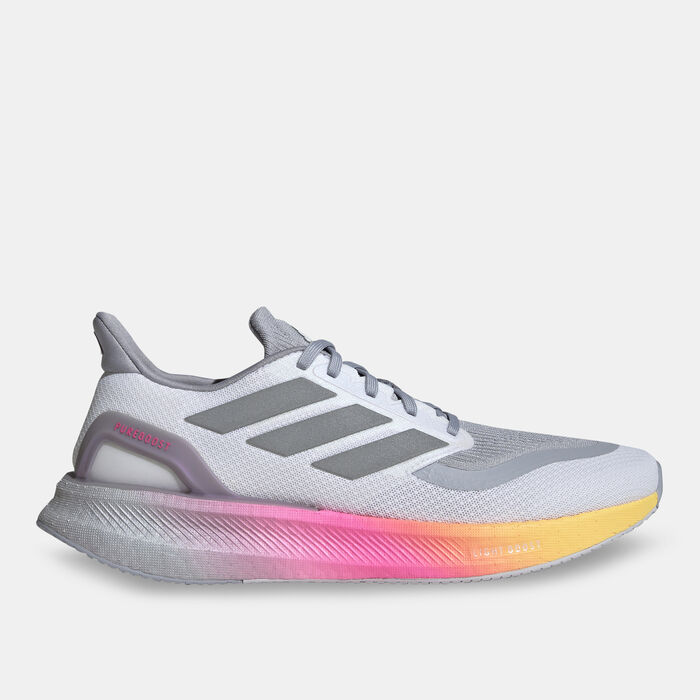 adidas Men's Pureboost 5 Running Shoes White image number 0