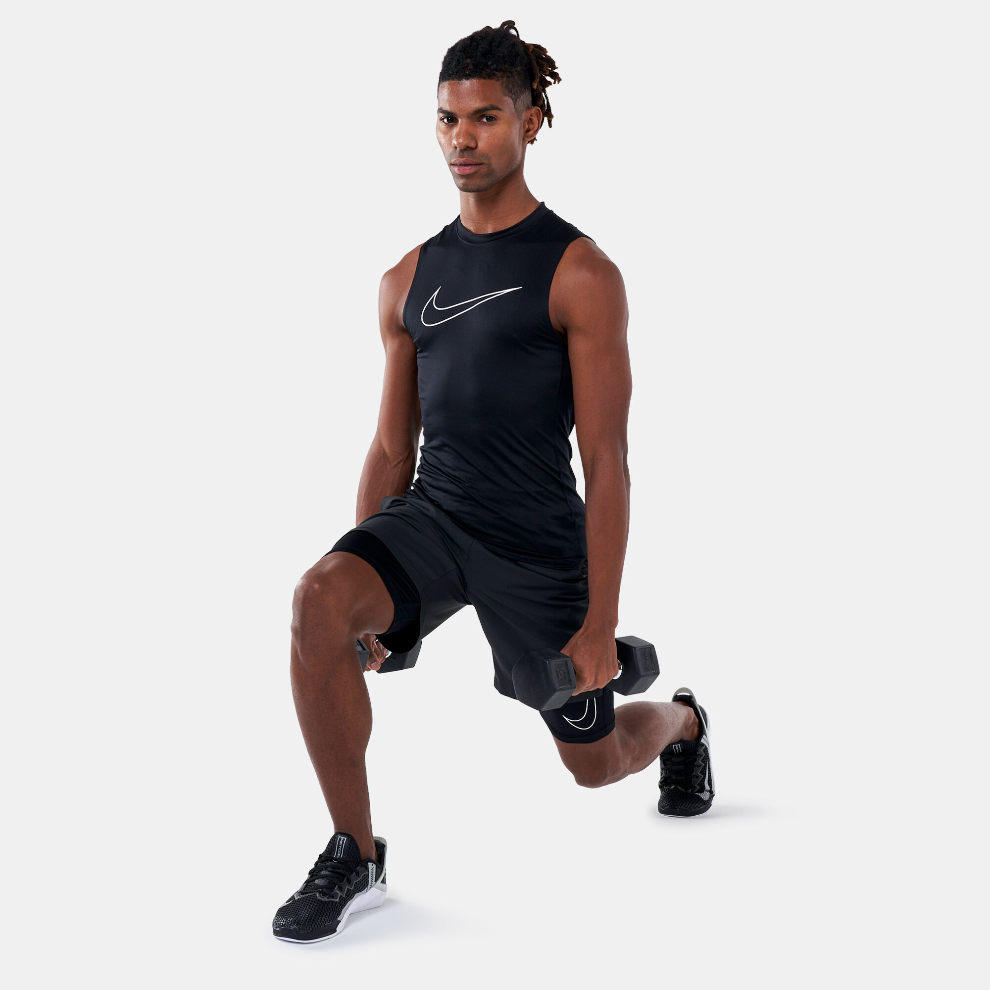 Buy Nike Men s Dri FIT Long Shorts Black in KSA SSS