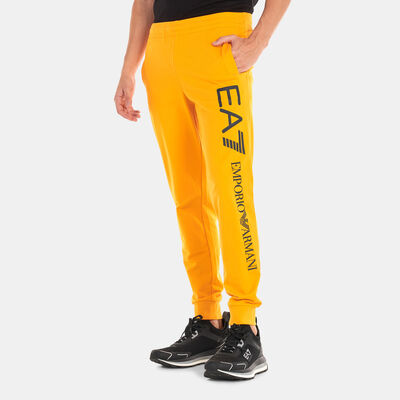 EA7 Emporio Armani Men's Train Logo Series Sweatpants yellow EA7 Emporio Armani Men's Train Logo Series Sweatpants yellow