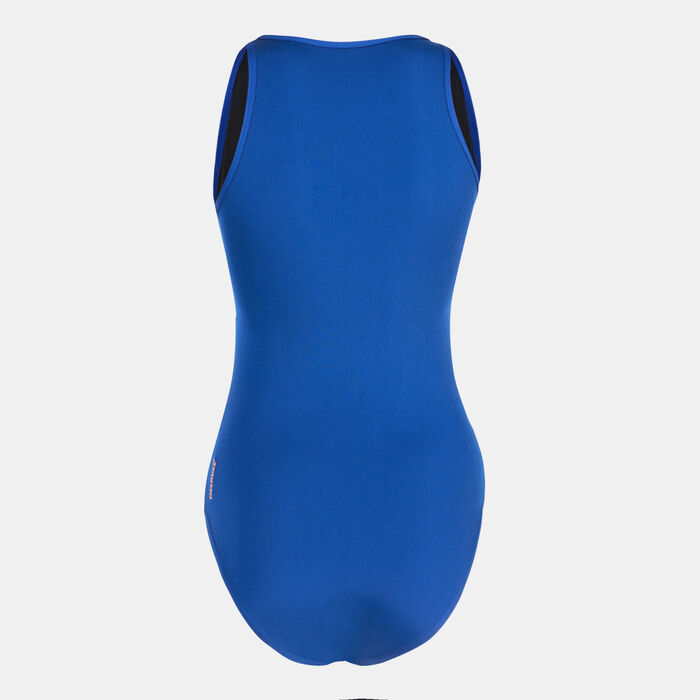 Speedo Women's Panel Hydrasuit One-Piece Hydra Swimsuit Blue Speedo Women's Panel Hydrasuit One-Piece Hydra Swimsuit Blue image number 1