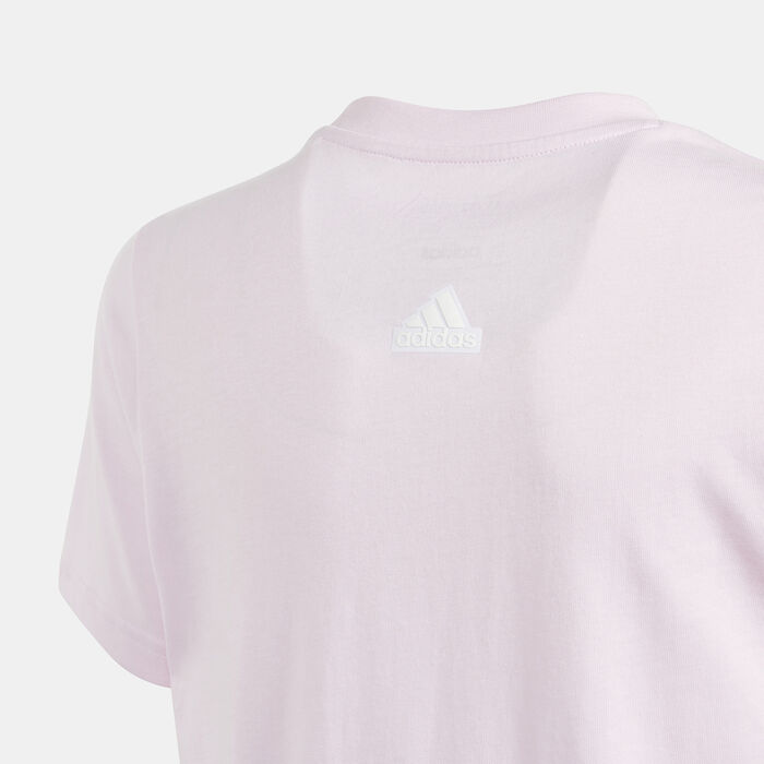 adidas Kids' Future Icons Graphic T-Shirt Pink adidas Kids' Future Icons Graphic T-Shirt Pink image number 2