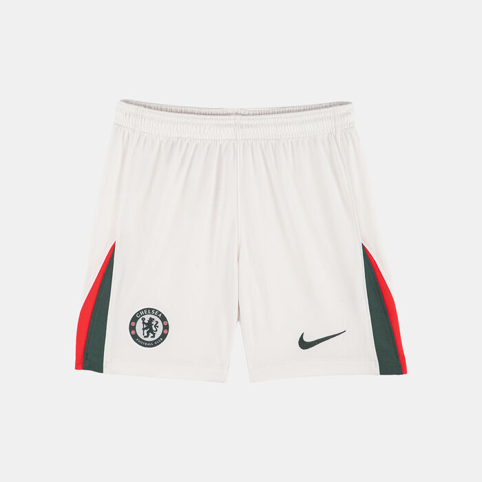 Nike Kids' Chelsea 25/26 Away Replica Football Shorts Ivory Nike Kids' Chelsea 25/26 Away Replica Football Shorts Ivory image number 0
