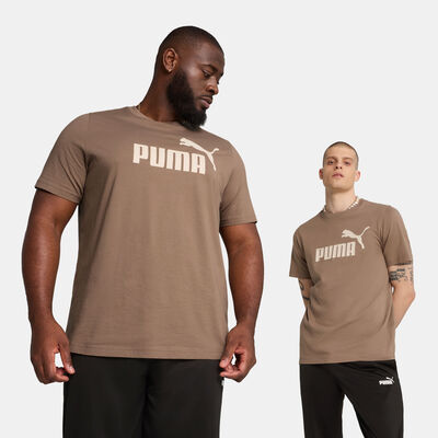 PUMA Men's Essentials No. 1 Logo T-Shirt Beige