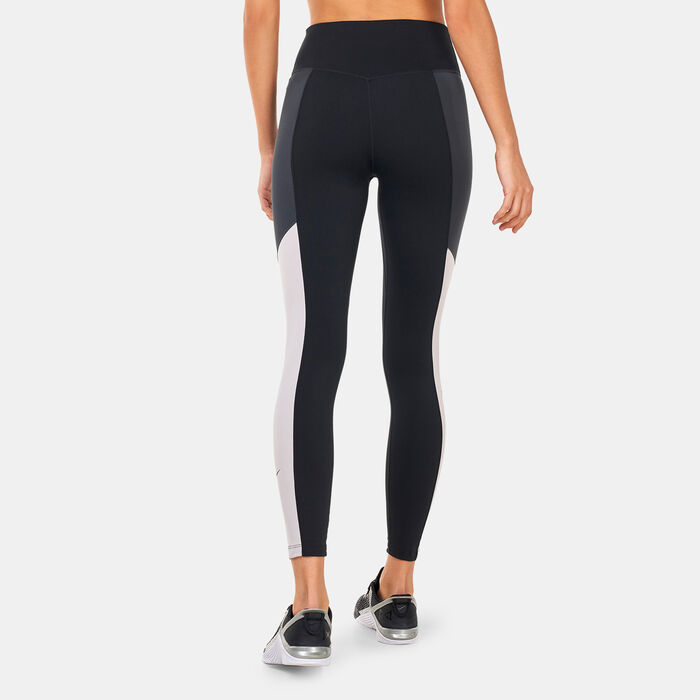 Nike Women's One Dri-FIT 7/8 Leggings Black Nike Women's One Dri-FIT 7/8 Leggings Black image number 1