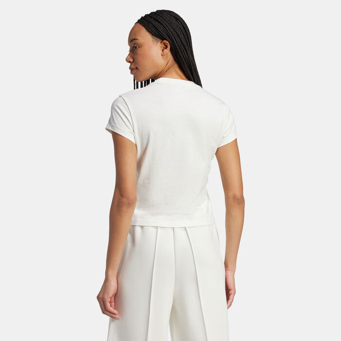 adidas Originals Women's Essentials T-Shirt White adidas Originals Women's Essentials T-Shirt White image number 1