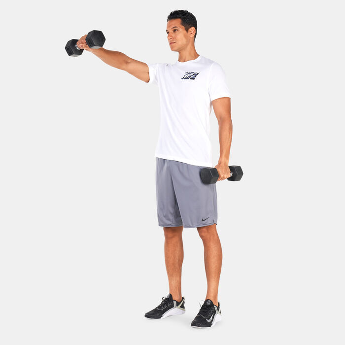 Nike Men's Dri-FIT Training T-Shirt White image number 2