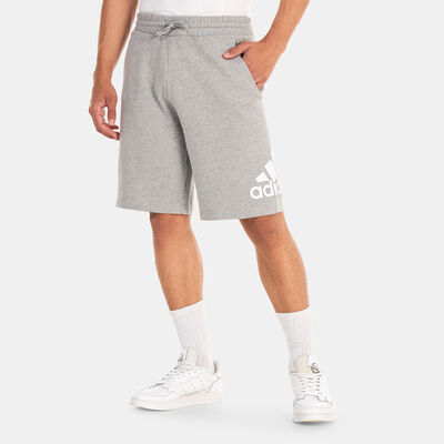 adidas Men's Essentials Big Logo Shorts Grey