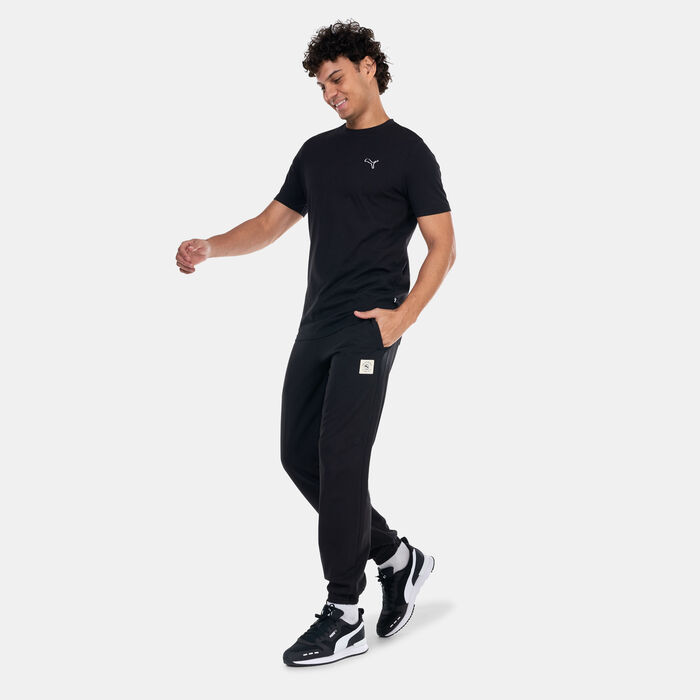PUMA Men's Better Essentials T-Shirt Black PUMA Men's Better Essentials T-Shirt Black image number 2