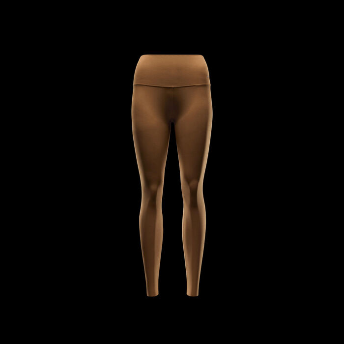 Nike Women's Zenvy Dri-FIT Training Leggings Brown image number 5