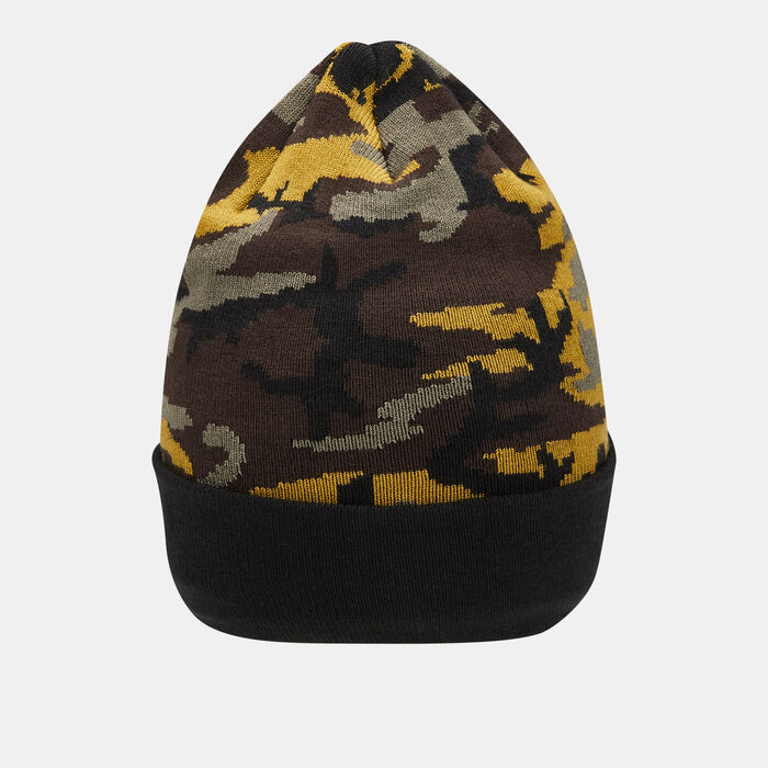 Nike Men’s Dri-FIT Trail Camo Beanie Green image number 1