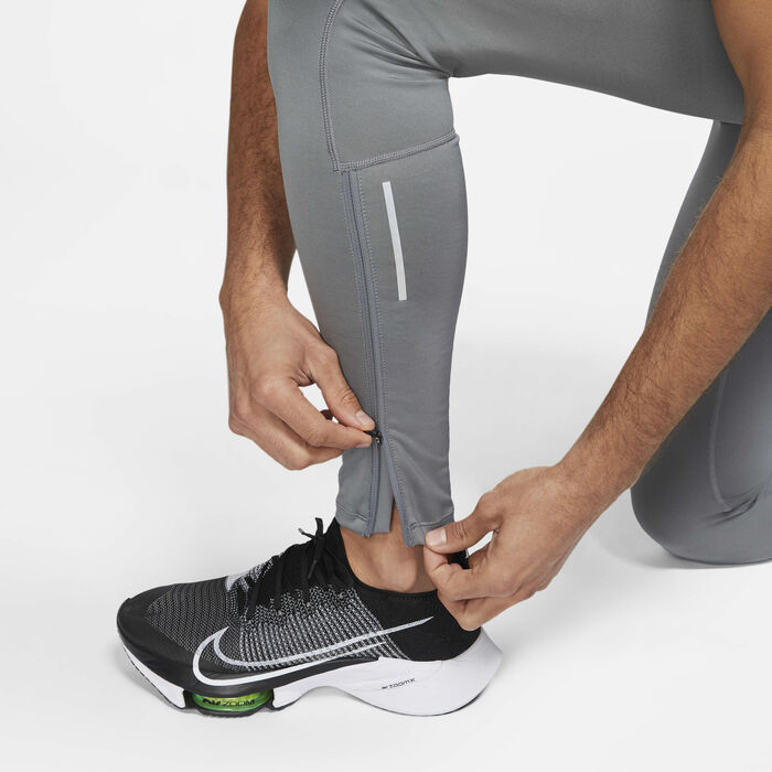 Nike Men's Challenger Dri-FIT Running Tights Grey Nike Men's Challenger Dri-FIT Running Tights Grey image number 3