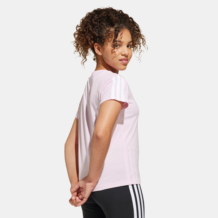 adidas Kids' Essentials T-Shirt Pink adidas Kids' Essentials T-Shirt Pink image number 1