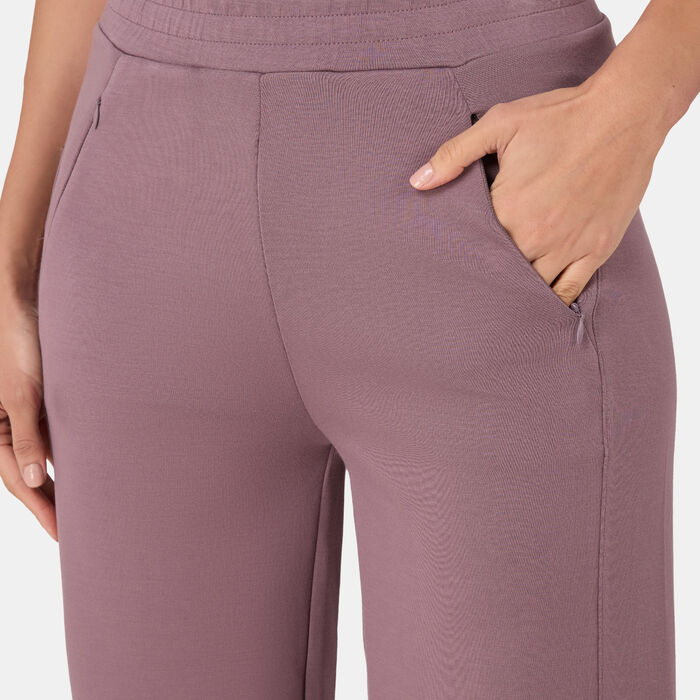 Sun and Sand Sports Women's Wide Leg Pants Pink Sun and Sand Sports Women's Wide Leg Pants Pink image number 3
