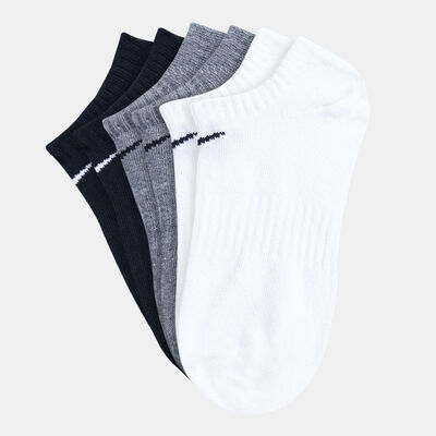 Nike Everyday No-Show Training Socks (3 Pack) Grey Nike Everyday No-Show Training Socks (3 Pack) Grey