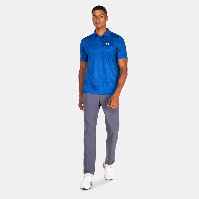 Under Armour Men's UA Performance 3.0 Deuces Polo Shirt Blue Under Armour Men's UA Performance 3.0 Deuces Polo Shirt Blue image number 2