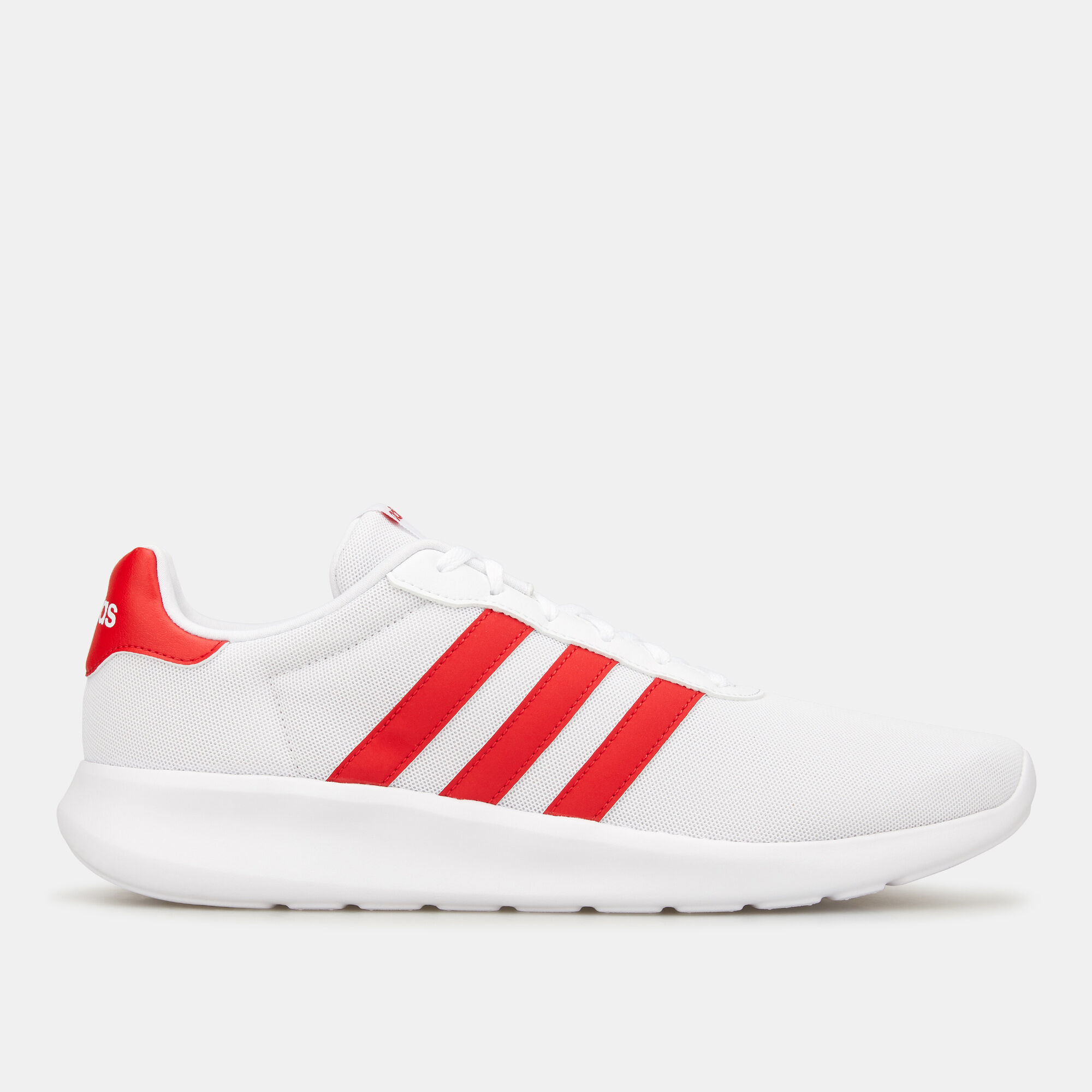 Adidas lite racer triple white online