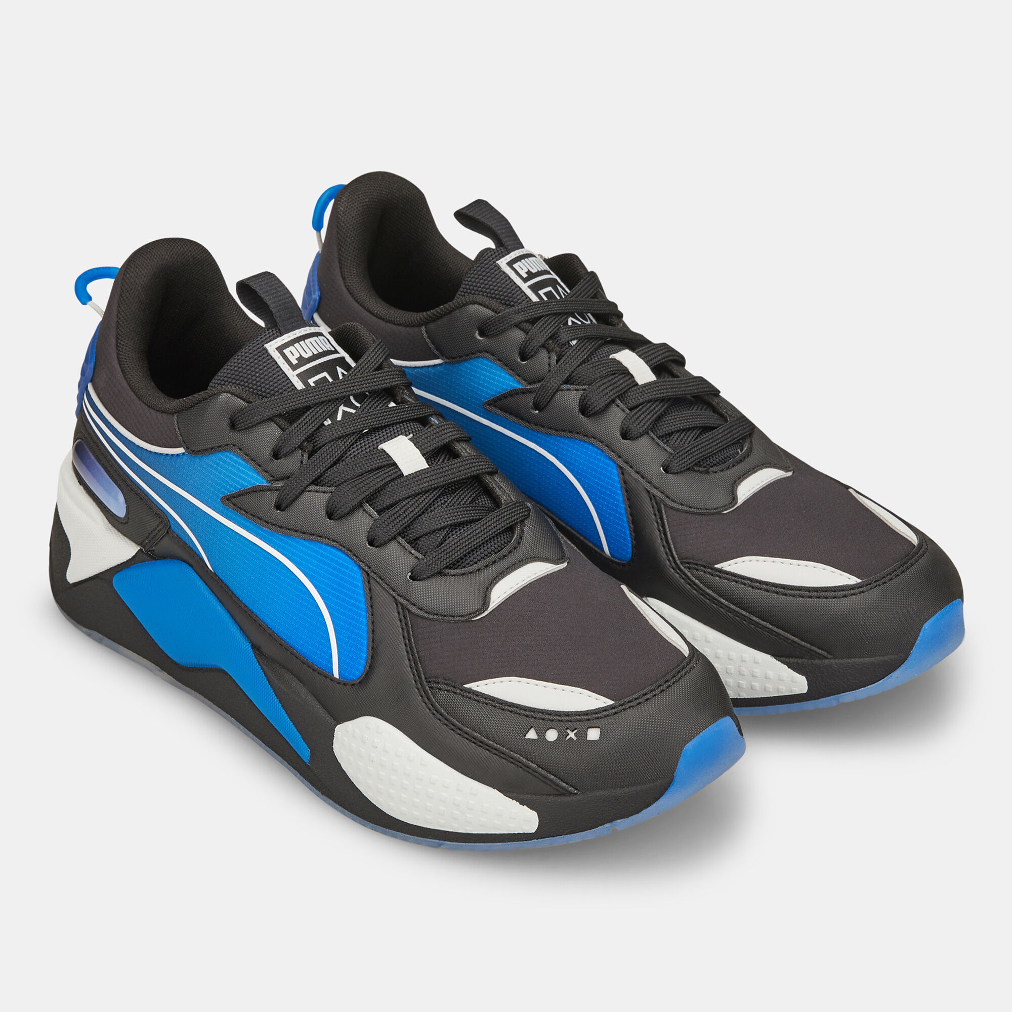 Playstation shoes blue top