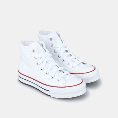 Converse Kids' Chuck Taylor All Star EVA Lift Hi Unisex Shoe White Converse Kids' Chuck Taylor All Star EVA Lift Hi Unisex Shoe White